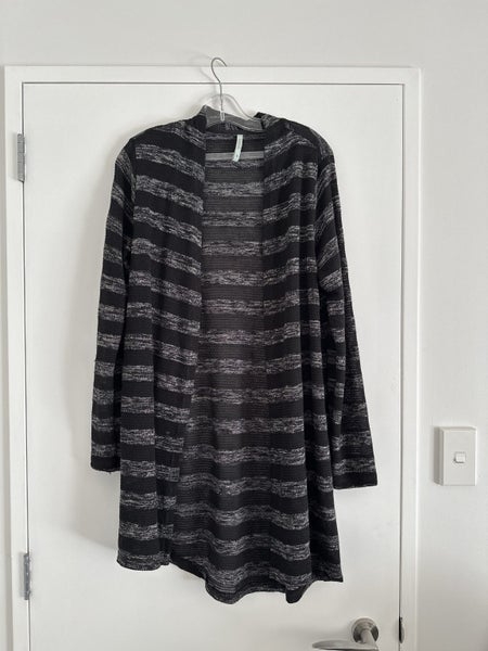 Striped longline cardigan Carousel 1