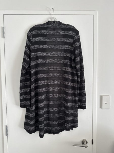 Striped longline cardigan Carousel 2