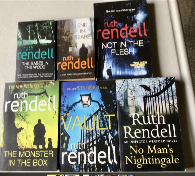 Ruth Rendell, Novels, 1 to 24; Complete Set of all The Inspector Wexford Series.62854323014017112