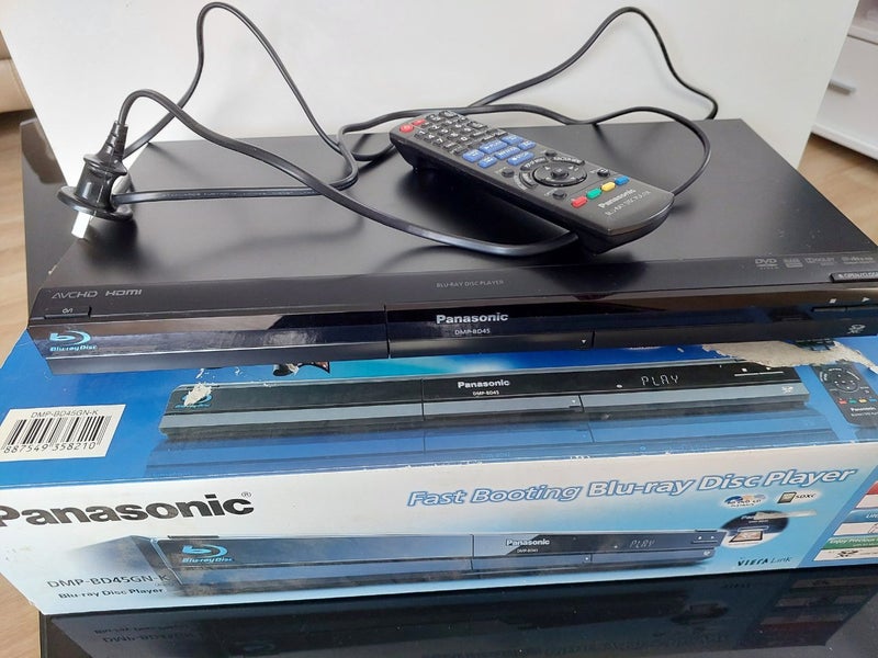 Panasonic Blu-ray player with HDMI and RCA Carousel 2