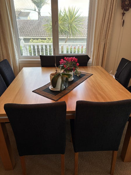 Large 8 seater Danske Mobler Rimu Dining table set63003467120898111