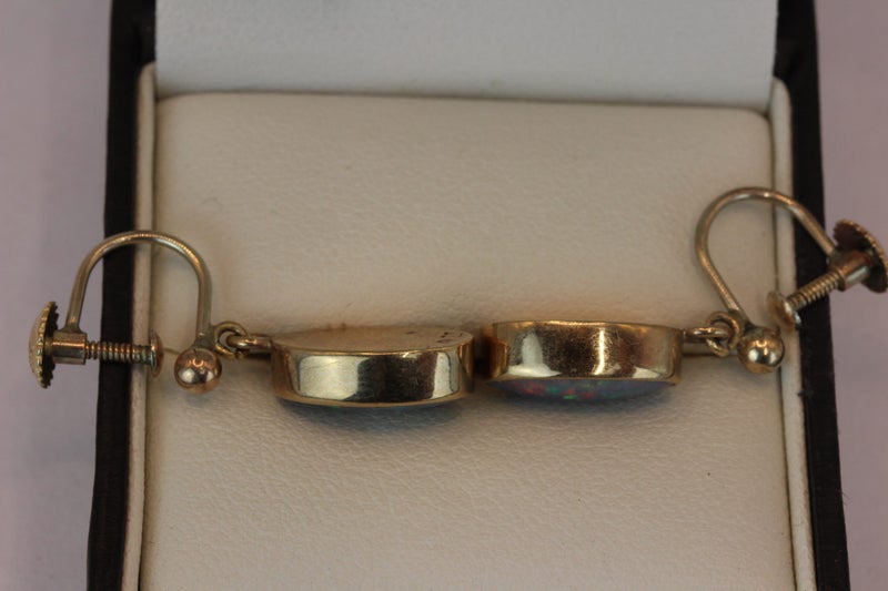 9ct Opal earrings Carousel 2