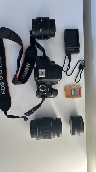 Cannon EOS 650D DSLR Camera Bundle - 2 Lenses + Bag + Extras62863868377474111
