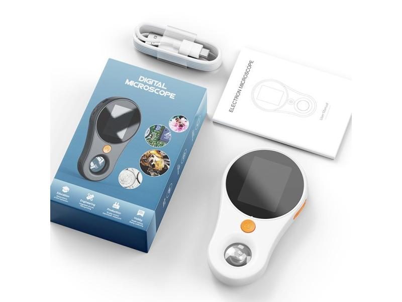 500X Magnification Digital Microscope 2MP Magnifying Glass With 8Light For Carousel 1