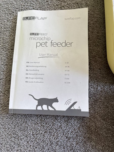 Microchip Pet Feeder Carousel 3