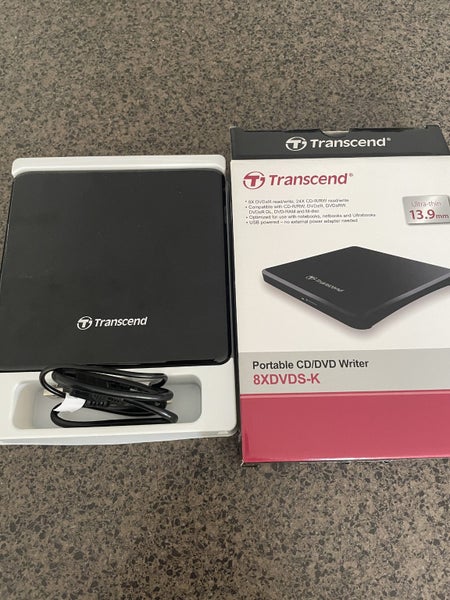 Transcend Portable CD/DVD Writer Carousel 2