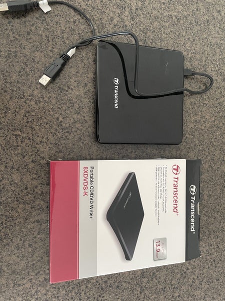 Transcend Portable CD/DVD Writer Carousel 1