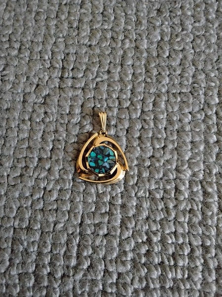 Vintage paua pendant Carousel 1