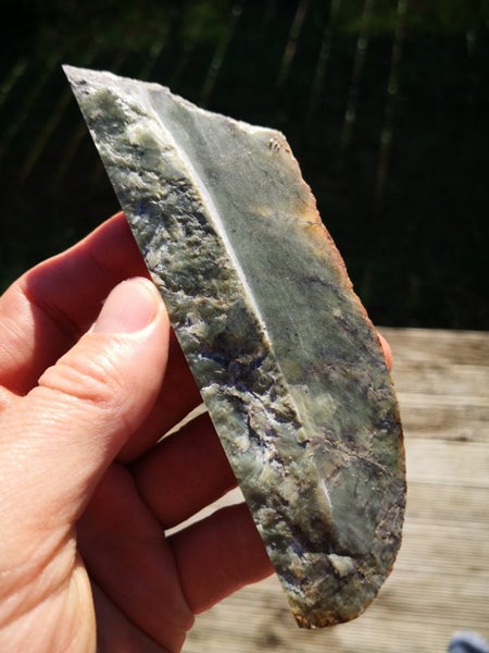 $1 reserve Pounamu Nelson chatoyant carving slab MATARIKI MONTH Carousel 1