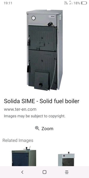 Coal fired boiler Carousel 1