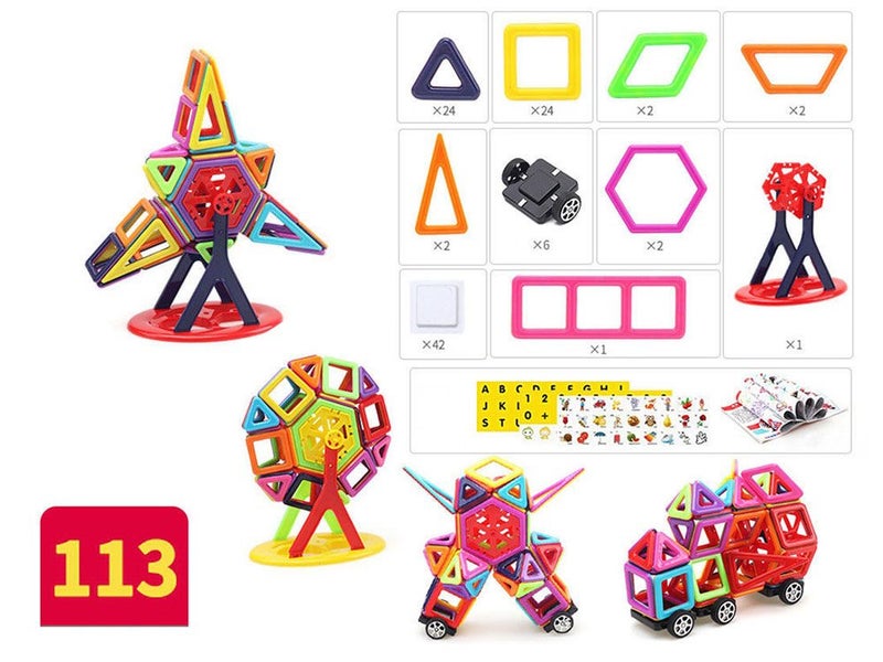 PTN NEW Magnetic Building Blocks Tiles Set Sale Sale Sale Carousel 12