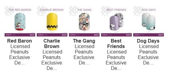 Peanuts licensed nail wraps62864739787650118