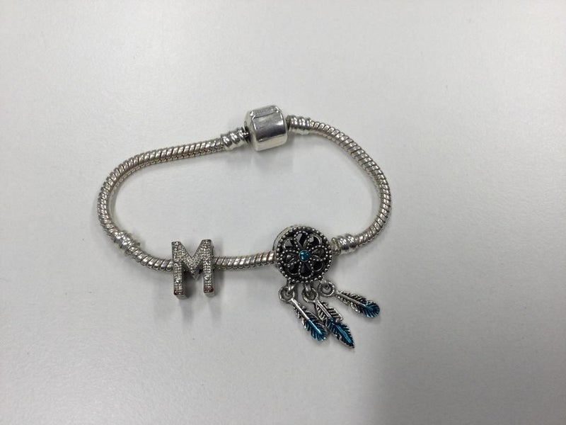 Child’s silver coloured bracelet Carousel 1
