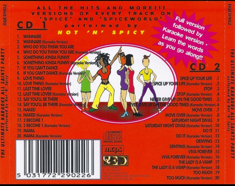 The Ultimate Karaoke Spice Party 2CD Carousel 2