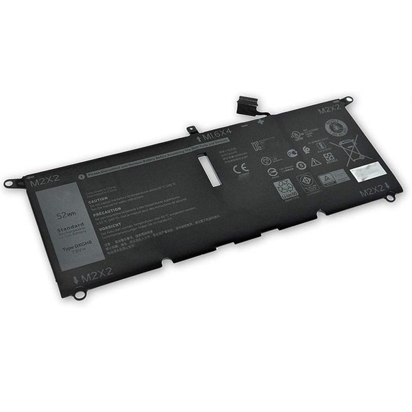 Genuine DXGH8 Battery for Dell XPS 13 9370 9380 2018 Series 0H754V P82G Carousel 2