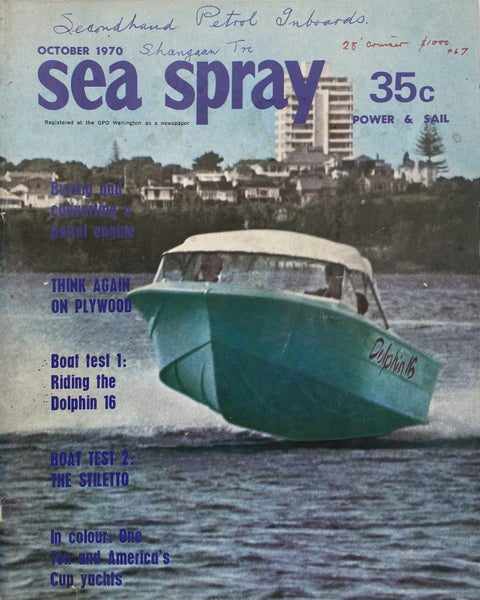 VINTAGE MAGAZINE: Sea Spray / Power & Sail - Vol. 25, No. 9 - October 1970 Carousel 1