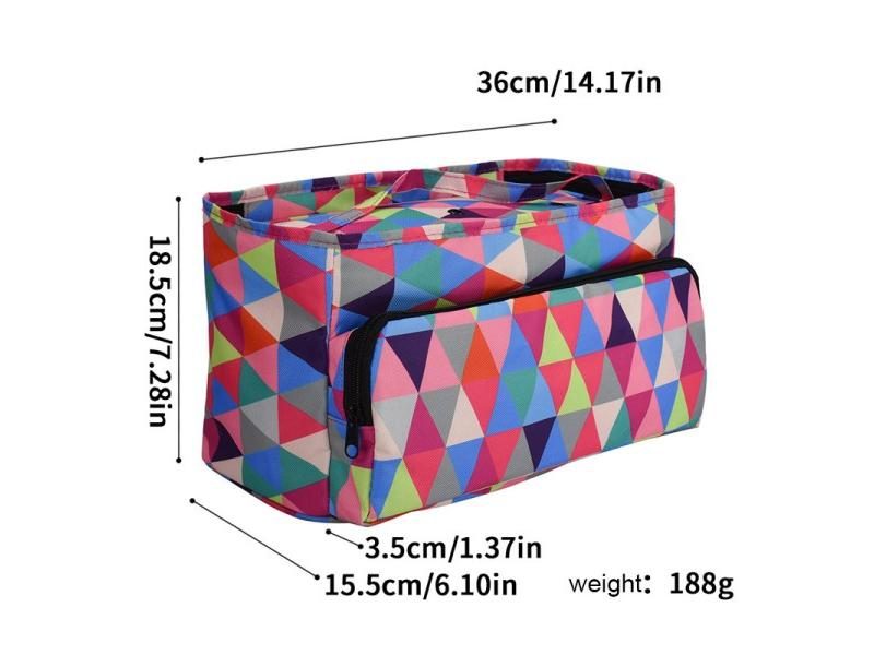 KOKNIT Welniana Torba Do Przechowywania Przedzy Domu Szydelko Haki Nici Carousel 1