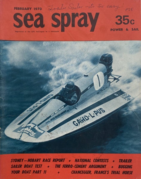 VINTAGE MAGAZINE: Sea Spray / Power & Sail - Vol. 23, No. 1 - February 1970 Carousel 1