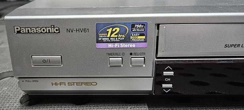 Panasonic HiFi Stereo Super Drive VCR Carousel 2