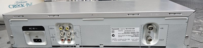 Panasonic HiFi Stereo Super Drive VCR Carousel 8