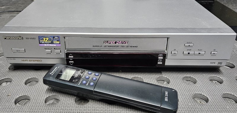 Panasonic HiFi Stereo Super Drive VCR Carousel 1