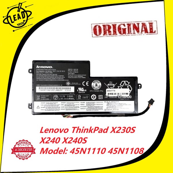 Original Internal Battery 45N1110 45N1108 For Lenovo ThinkPad X230S X240 X240S Carousel 1