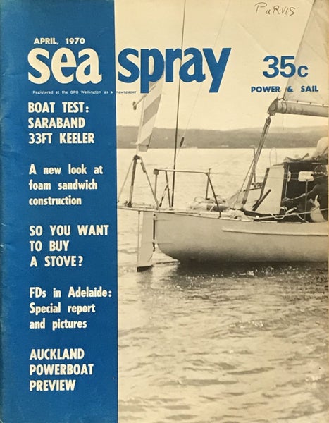 VINTAGE MAGAZINE: Sea Spray / Power & Sail - Vol 25, No. 3 - April 1970 Carousel 1