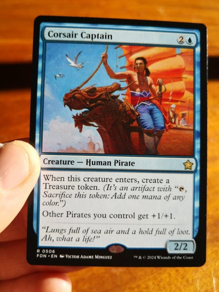 Corsair captain, Magic The Gathering, MTG, Carousel 1