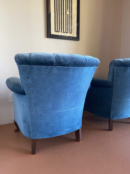 Vintage velvet tub chairs62863870260739113
