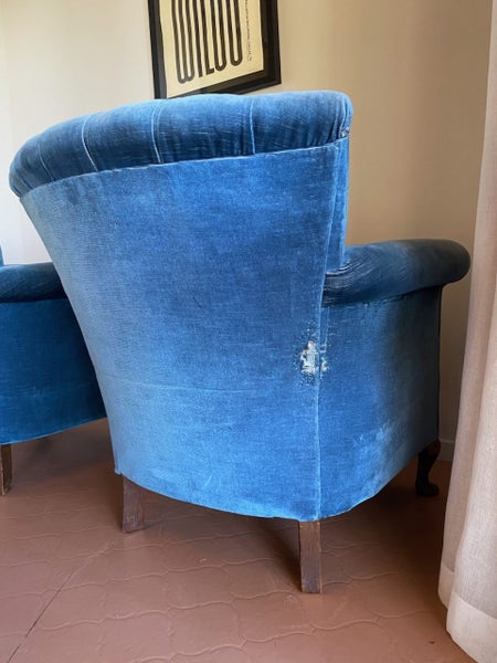 Vintage velvet tub chairs62863870260739114