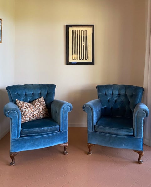 Vintage velvet tub chairs62863870260739114