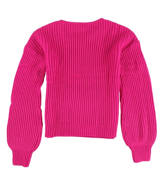 bar III Womens Balloon Sleeve Pullover Sweater Carousel 2