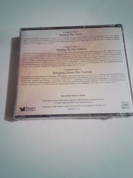 Ambient music CD - MINT CONDITION NEW - Drama Classics for every mood Carousel 2