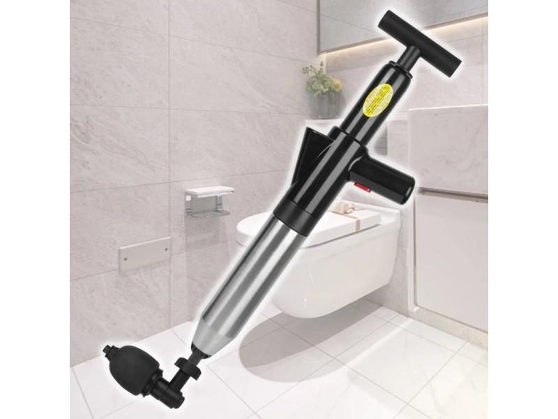 Toilet Plunger High Pressure Drain Plunger Dredge Clog Remover Sewer Pipe Carousel 1