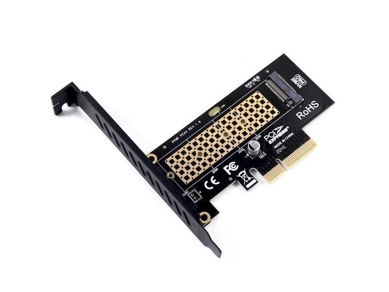 M.2 NVMe SSD NGFF To PCIE X4 Adapter M Key For 2230-2280 Size Carousel 1
