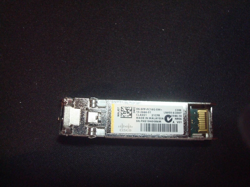 Cisco DS-SFP-FC16G-SW SFP+ transceiver module - 16Gb Fibre Channel Carousel 2
