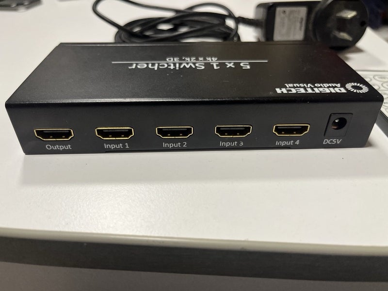 DIGITECH 5 x HDMI Switch Carousel 3