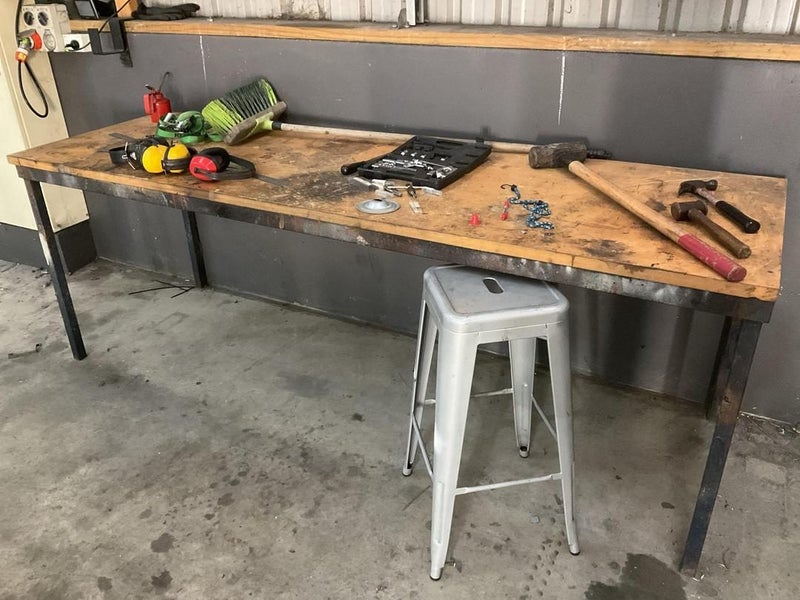 Workshop Bench , Stool & Tools Carousel 1