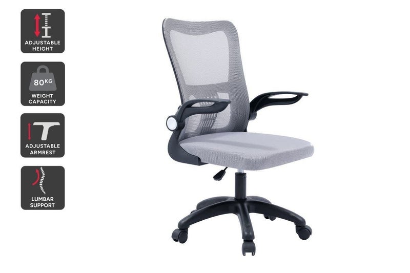 Ovela Student Mesh Office Chair (Grey) Carousel 1