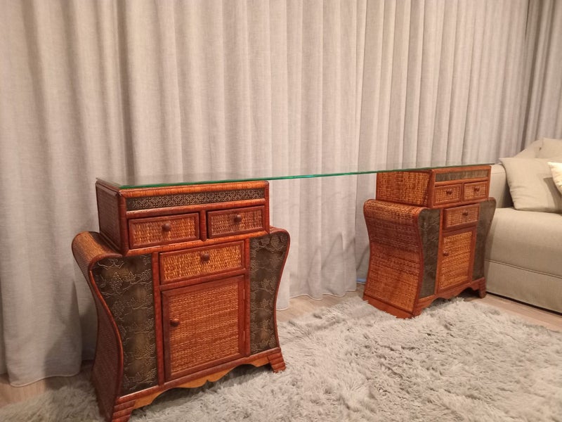 FOUR Stunning Cabinets ~ Embossed Metal Panels62863870414850113