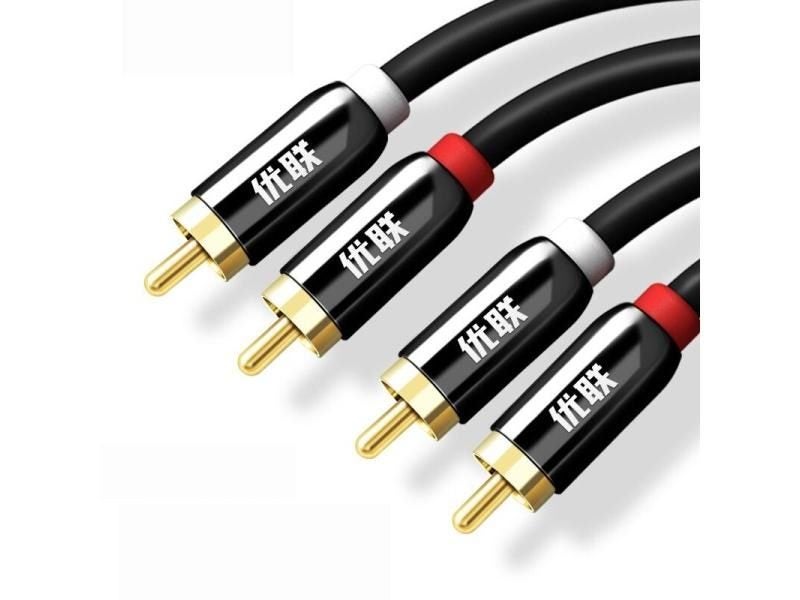 HIFI 2RCA To 2 RCA RCA Cable OFC AV Audio Cable 1m-10m For TV DVD Etc Carousel 1