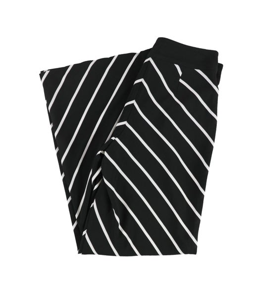 bar III Womens Mixed Stripe Casual Wide Leg Pants, NWT Carousel 2