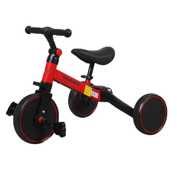 Bopeep Kids Tricycle Toddler Balance Bike 3 in1 Ride on Toys Toddler Push Trike628638645941791123