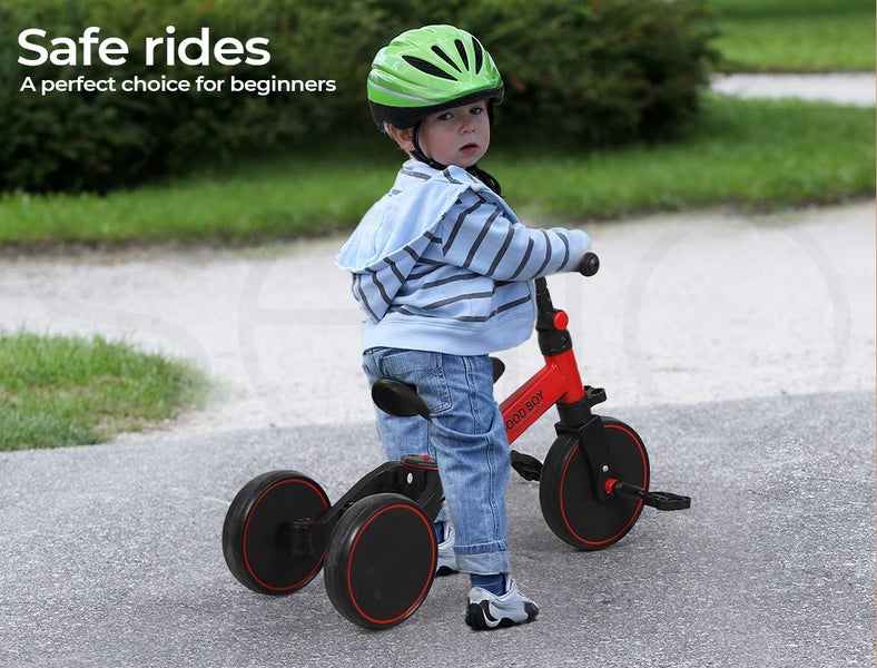 Bopeep Kids Tricycle Toddler Balance Bike 3 in1 Ride on Toys Toddler Push Trike62863864594179111