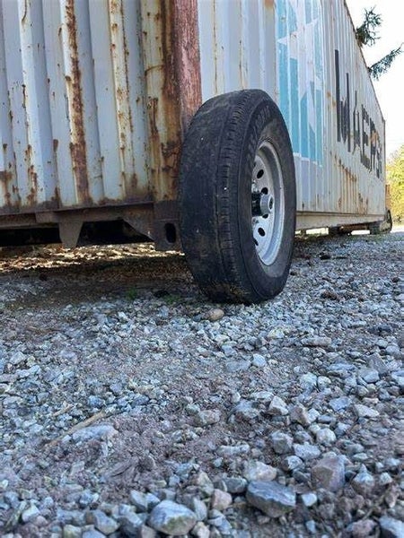 2x Superior Shipping Container Wheels 8 x 6.5 Lug Bolt-on Spindle Kit New 8000LB Carousel 20
