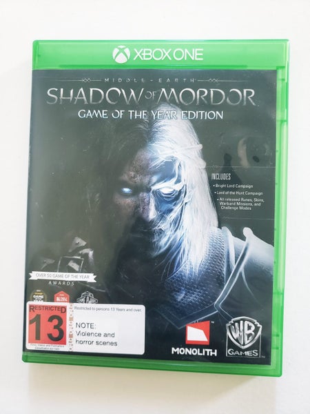 Shadow Of Mordor GOTY Edition / Xbox One / VGC Carousel 1