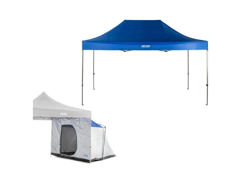 Adventure Kings 4.5x3m Gazebo Outdoor Camping Beach Canopy Waterproof + Hub Tent Carousel 1