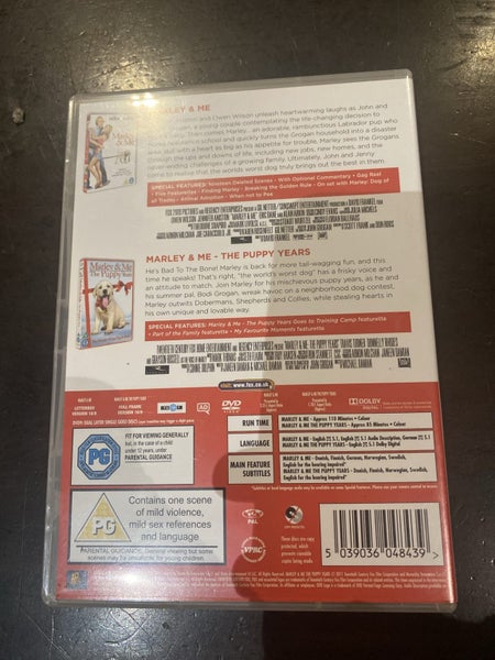 Marley & Me + The Puppy Years Double Pack DVDs Carousel 2