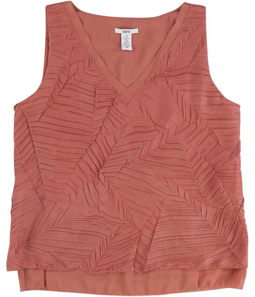 bar III Womens Textured Knit Blouse, NWT Carousel 1