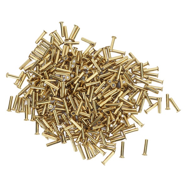 sewing rivets leather rivets eyelet rivets 500Pcs Hollow Rivets 65 Copper Carousel 8